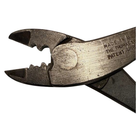 VTG Thomas Betts USA T&B Sta-Kon LUG Crimper WT-111 Pliers Electrical Hand Tool - Picture 6 of 9